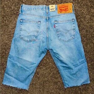 Men’s Levi's Light Blue Denim Jean Shorts